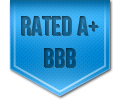 Rated A+ Better Business Bureau