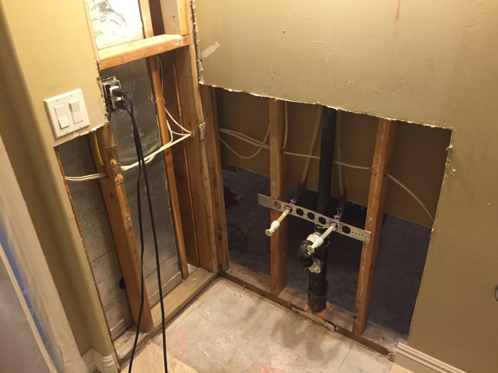 PEX pipe leak repair process