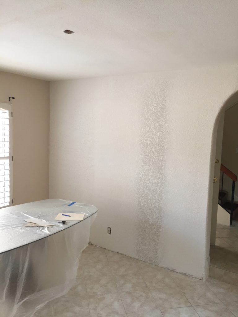 Water Damage repair project in Mission Viejo